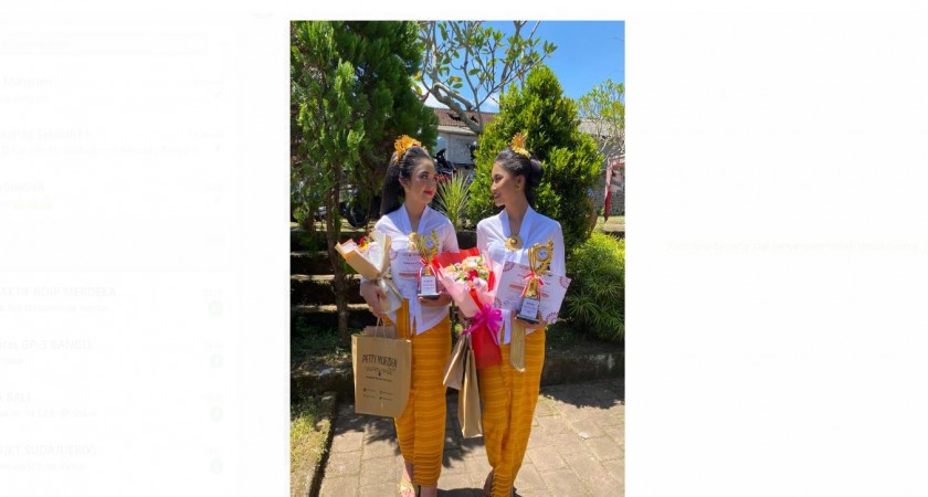 Membangun Karakter melalui Lomba Busana Adat ke Pura, Smansakita Raih 2 Juara