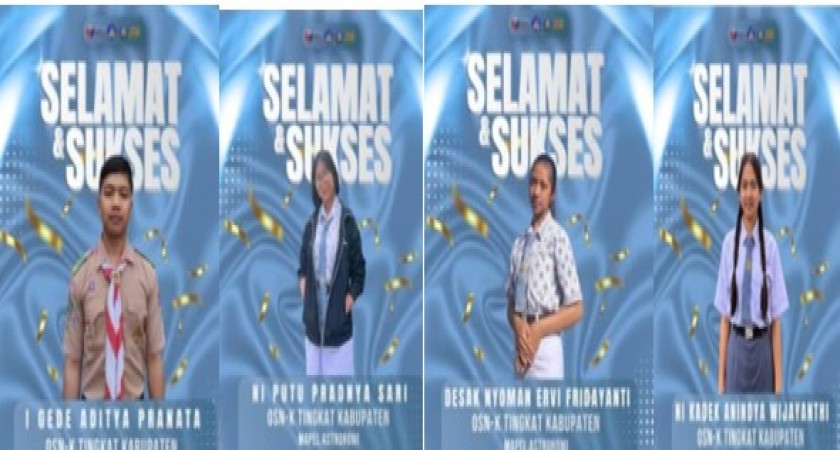 Dari Ajang “OSNK ”  2026, Siswa “Smansakita” Menyabet Beberapa Gelar Juara