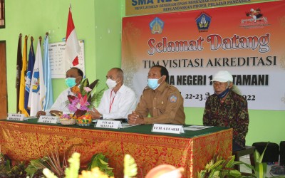Tingkatkan Pemberdayaan Penyelenggaraan Pendidikan, SMAN 1 Kintamani  Ikuti Tahapan Visitasi sebagai Rangkaian Penilaian Akreditasi Sekolah 2022
