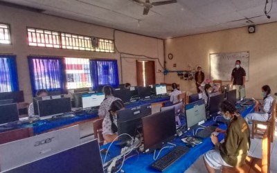 PELAKSANAAN KSN-K DI SMAN 1 KINTAMANI DILAKSANAKAN SECARA ONLINE